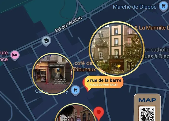 Апартаменты Duplex 52m2 Hyper Centre, Petite Terrasse Exposee Sud *